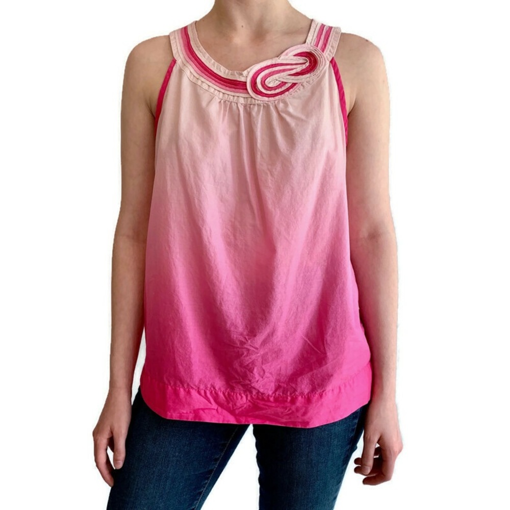 Tommy Hilfiger Graduated Pink Top